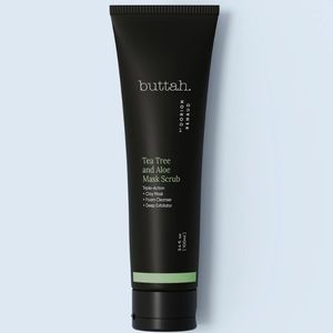 Buttah face mask scrub with tea tree and aloe exfoliating Face mask